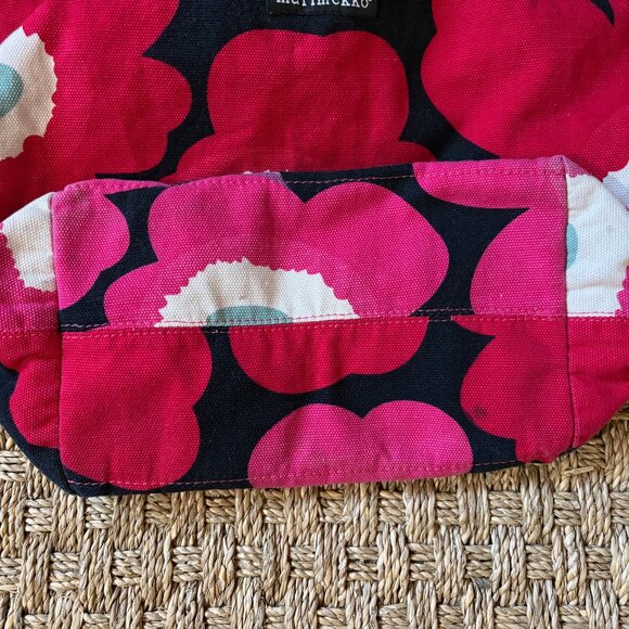 Marimekko x Avon Breast Cancer Unikko floral print canvas tote bag - Picture 6 of 8